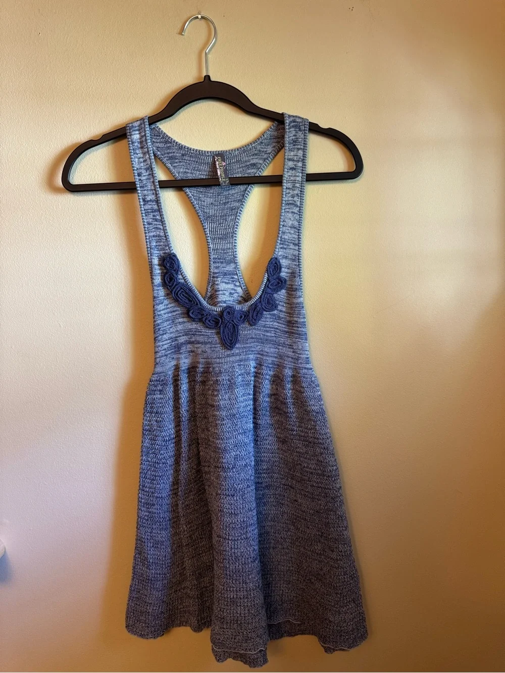 Free People Knit Racerback Tunic Tank